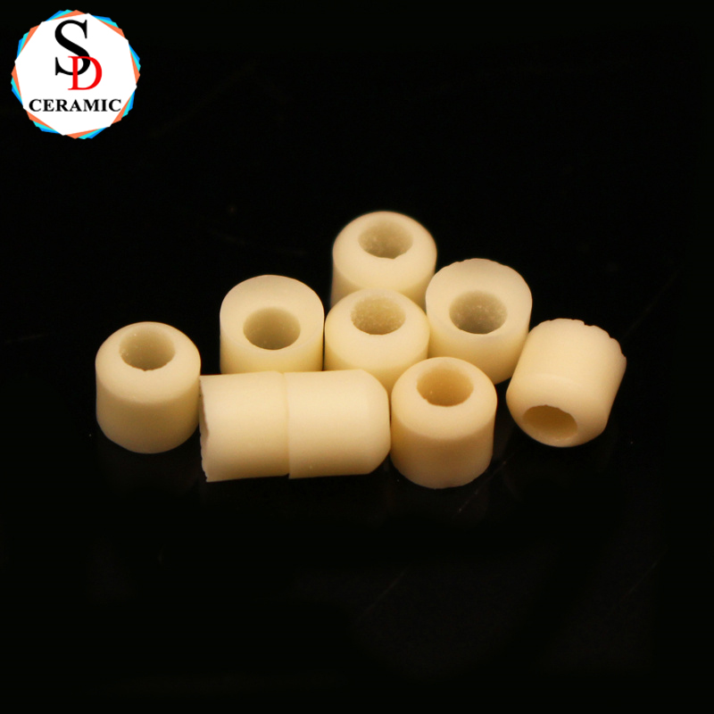 Round White Ceramic Interlocking Insulating Beads