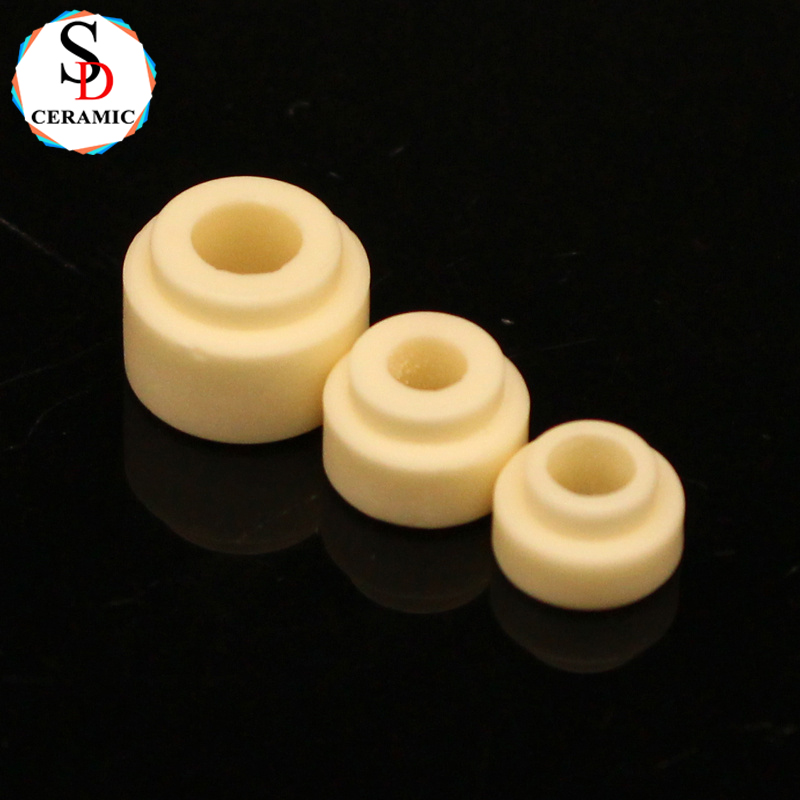 Round White Ceramic Interlocking Insulating Beads