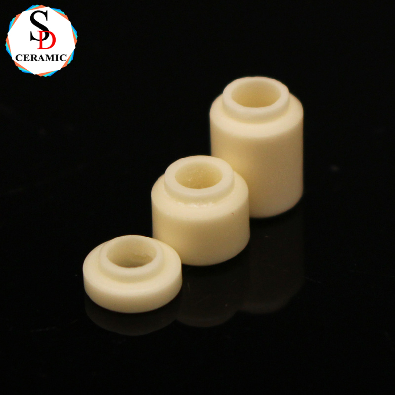 Round White Ceramic Interlocking Insulating Beads