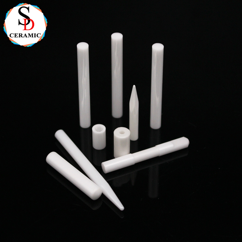 Custom High Temperature Resistant Zirconia Ceramic Rod Plunger