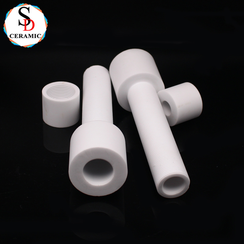 High Temperature Ceramic 95% Alumina Ceramic Bushing