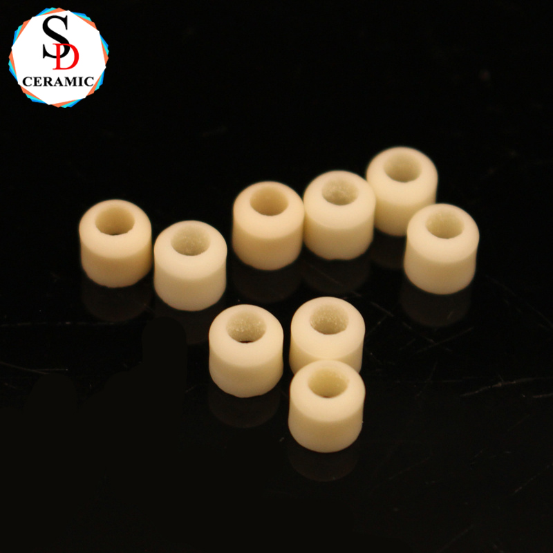 Round White Ceramic Interlocking Insulating Beads