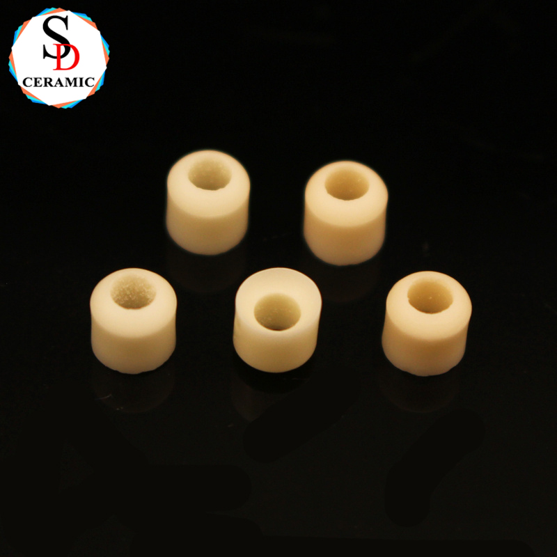 Round White Ceramic Interlocking Insulating Beads