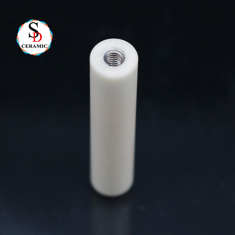 White Or Beige Glazed Steatite Ceramic Standoffs And Electrical Insulators Manufacturer