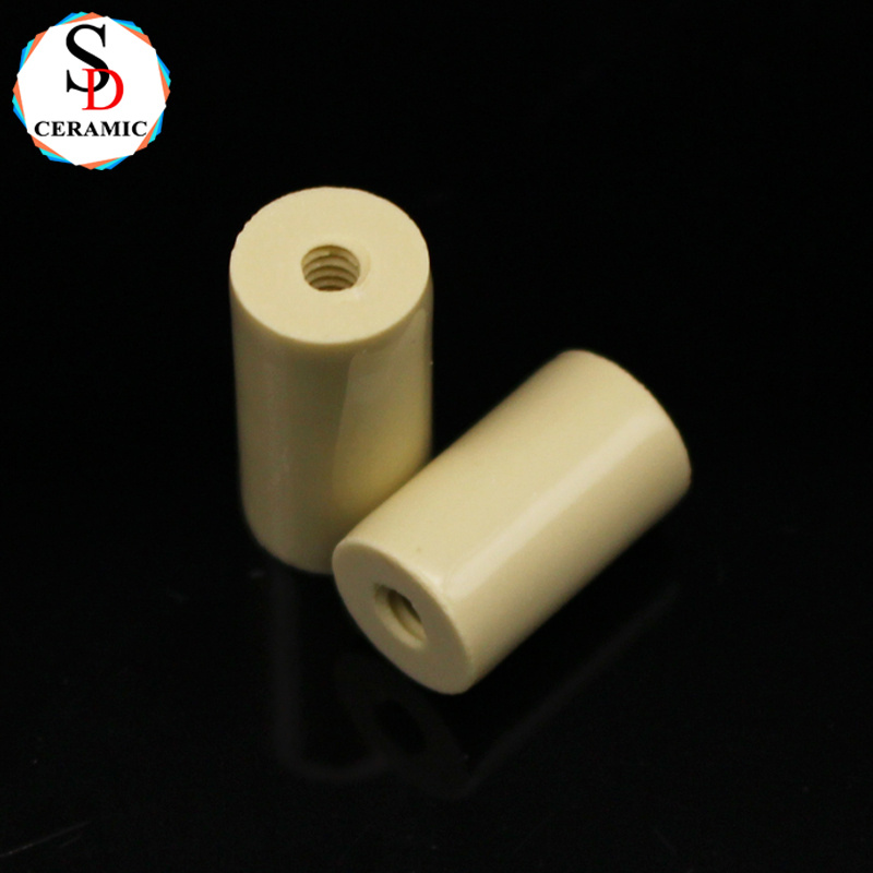 White Or Beige Glazed Steatite Ceramic Standoffs And Electrical Insulators Manufacturer